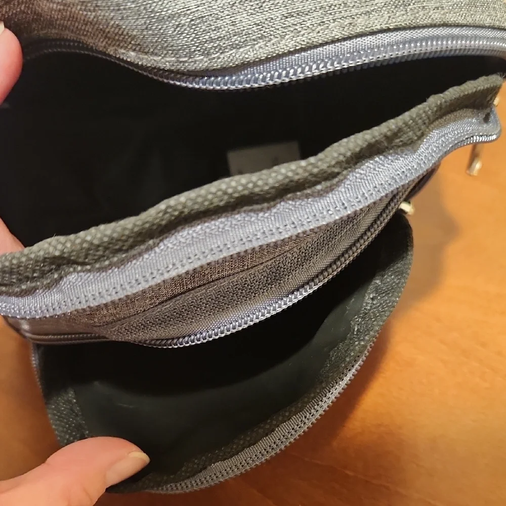 Charcoal Crossbody - Books Are My Happy Place